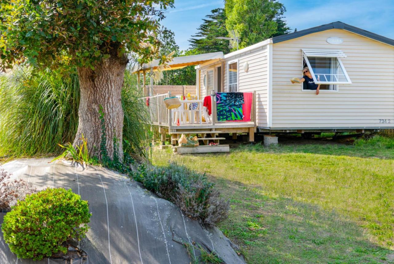 Camping Les Carolins Saint-Lo-d'Ourville 外观 照片
