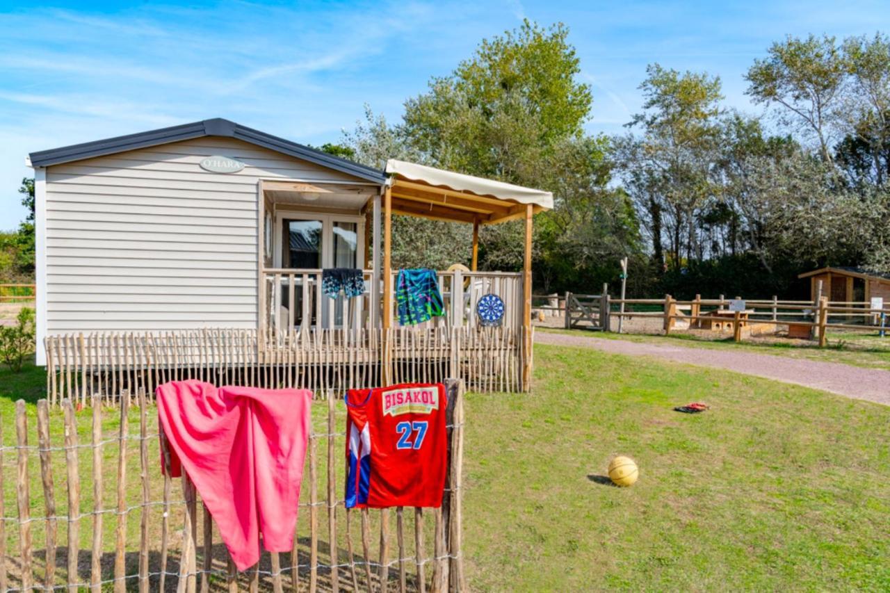 Camping Les Carolins Saint-Lo-d'Ourville 外观 照片